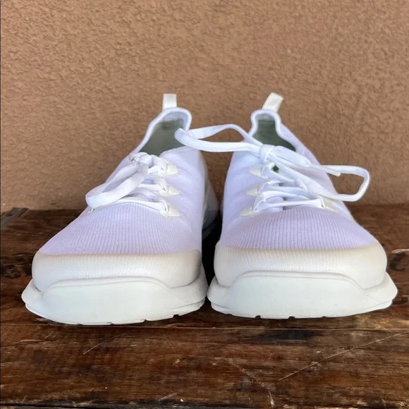OOFOS OOMG sport LS Women's White Sneakers - Picture 4 of 10